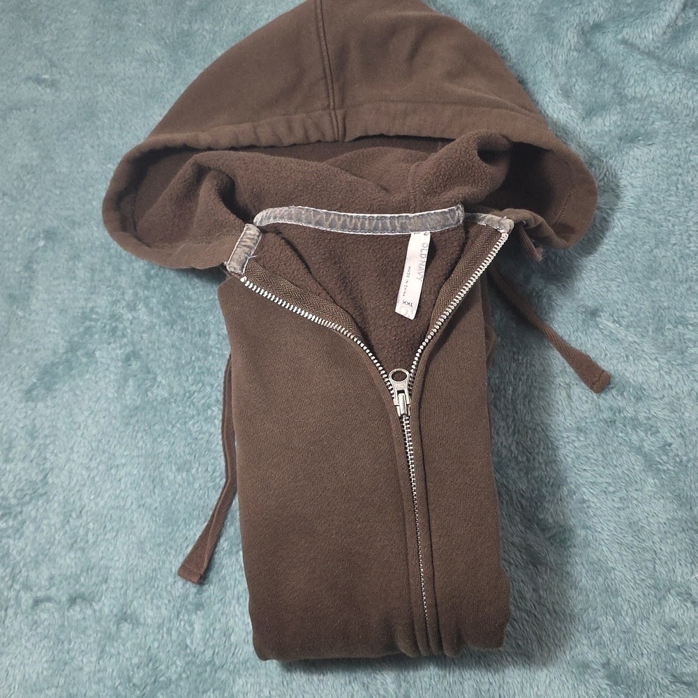 Old Navy Men's Chocolate Zip-Up Jacket